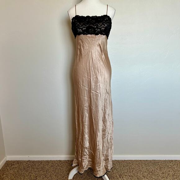 y2k lace and satin dress - Picture 1 of 9